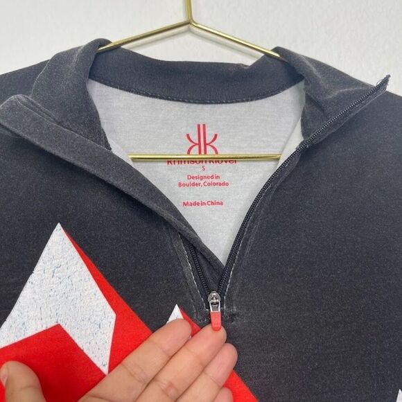 Krimson Klover Baselayer Top Scenic Apres Ski Anyone Small Sky Blue Snow Winter - Picture 4 of 10